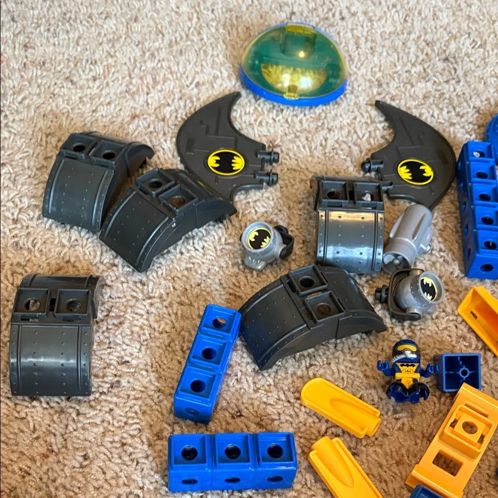 Fisher Price Trio Blocks Batman Theme Parts And pieces